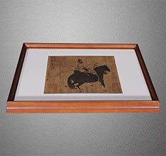 滨州书画装裱配框服务案例